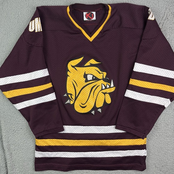 Other - Vintage University of Minnesota Duluth Bulldogs Hockey Jersey K1 Sportswear Sz M